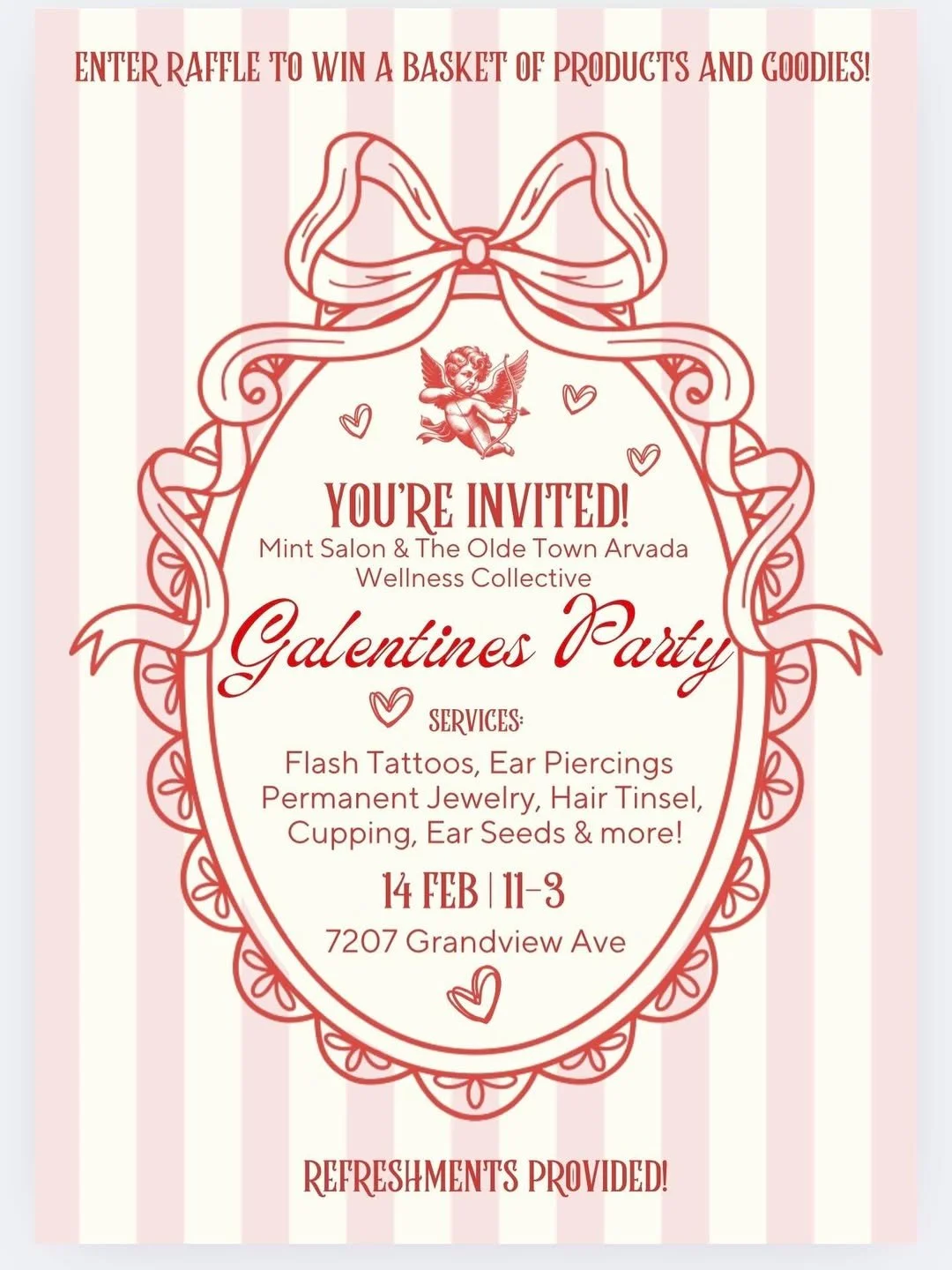 Oracle Readings for Galentine's Party at Olde Town Arvada Wellness Collective