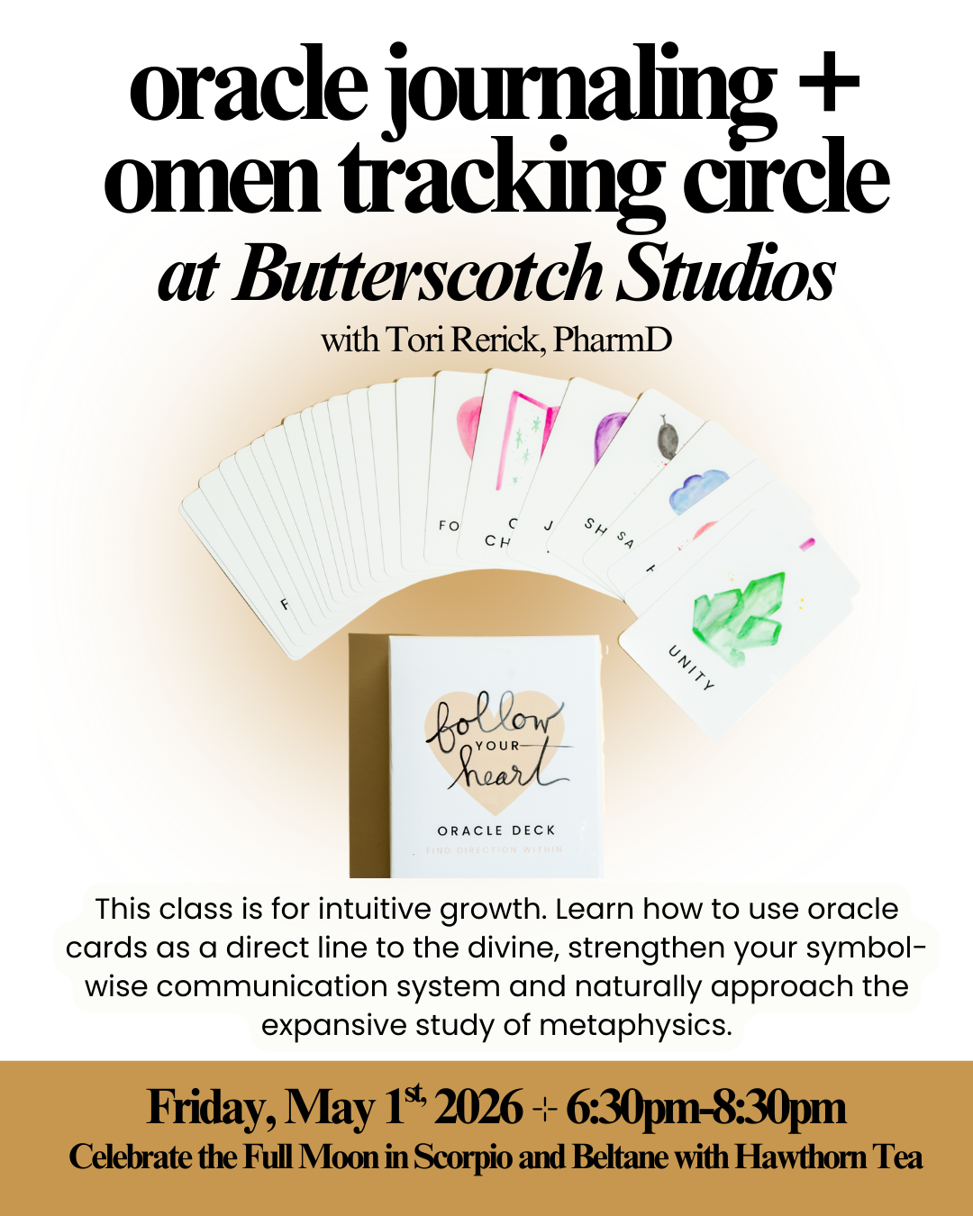 Oracle Journaling and Omen Tracking Circle