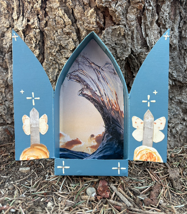 Siren Sisters Diptych Altar Shrines