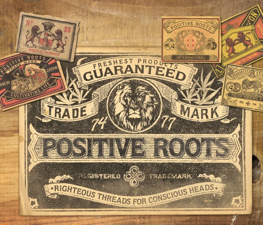 Positive Roots Brand Poster: Art Direction, Design 