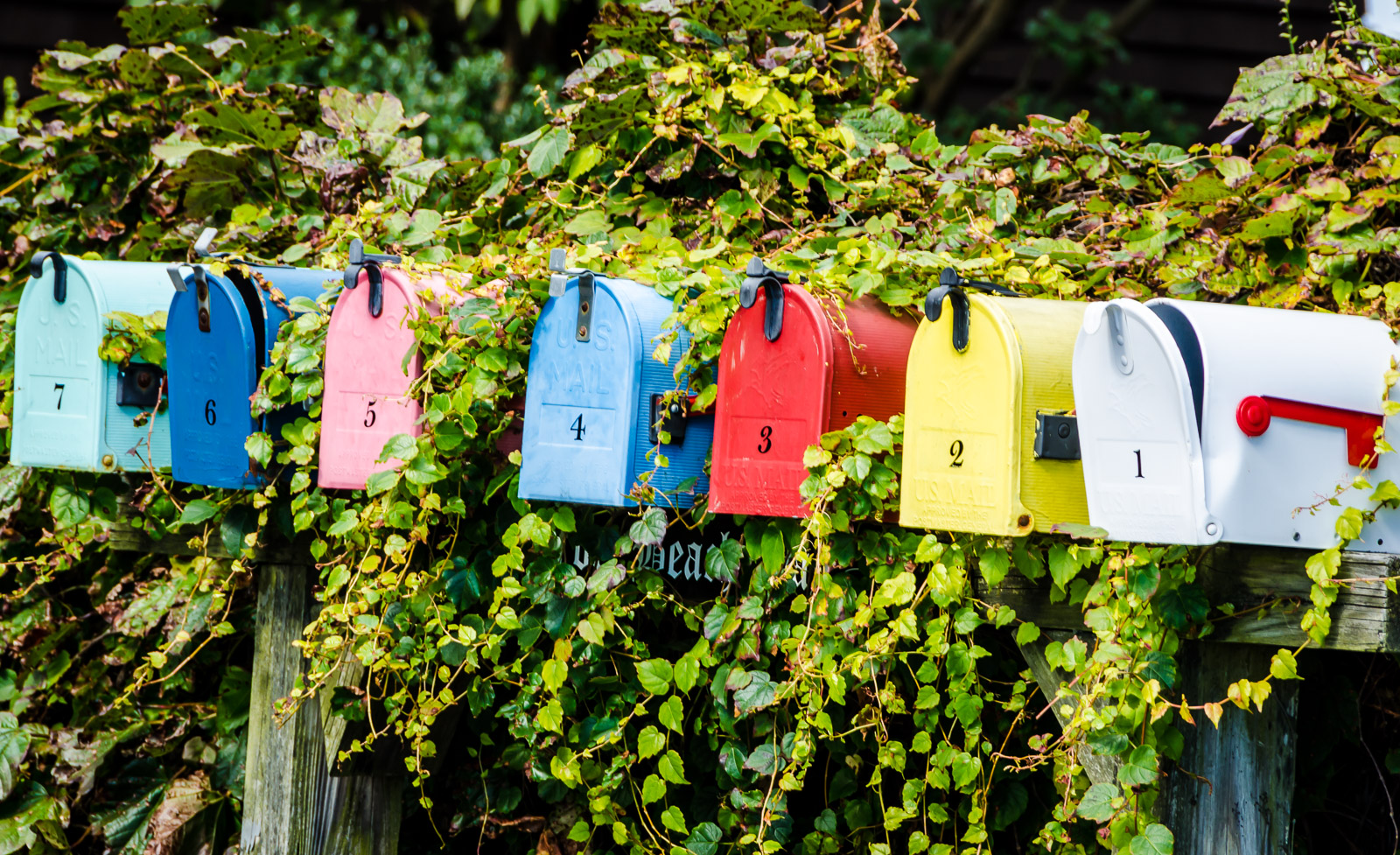 Colorful Mailboxes, Marblehead, MA