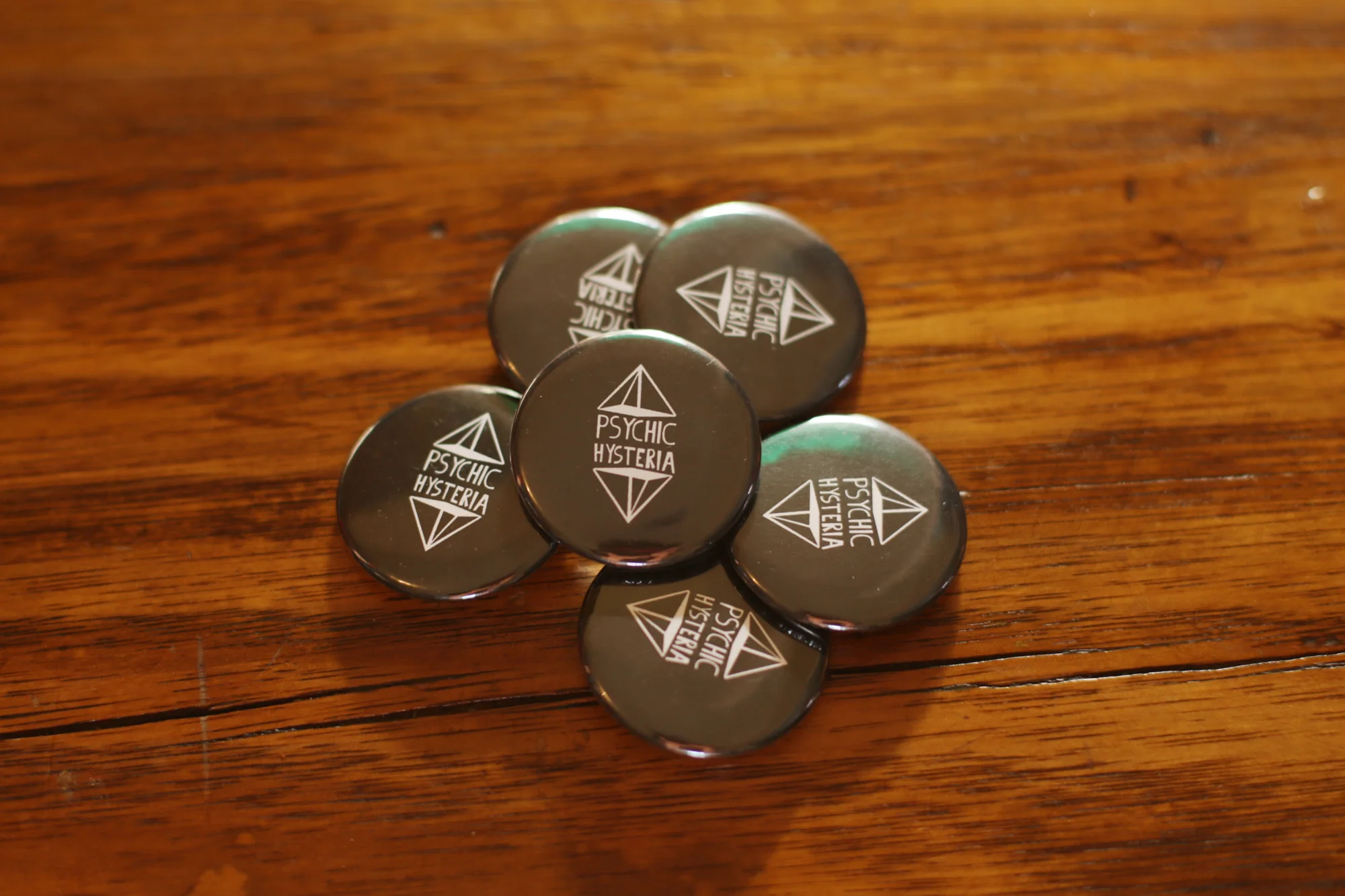 Psychic Hysteria Badges