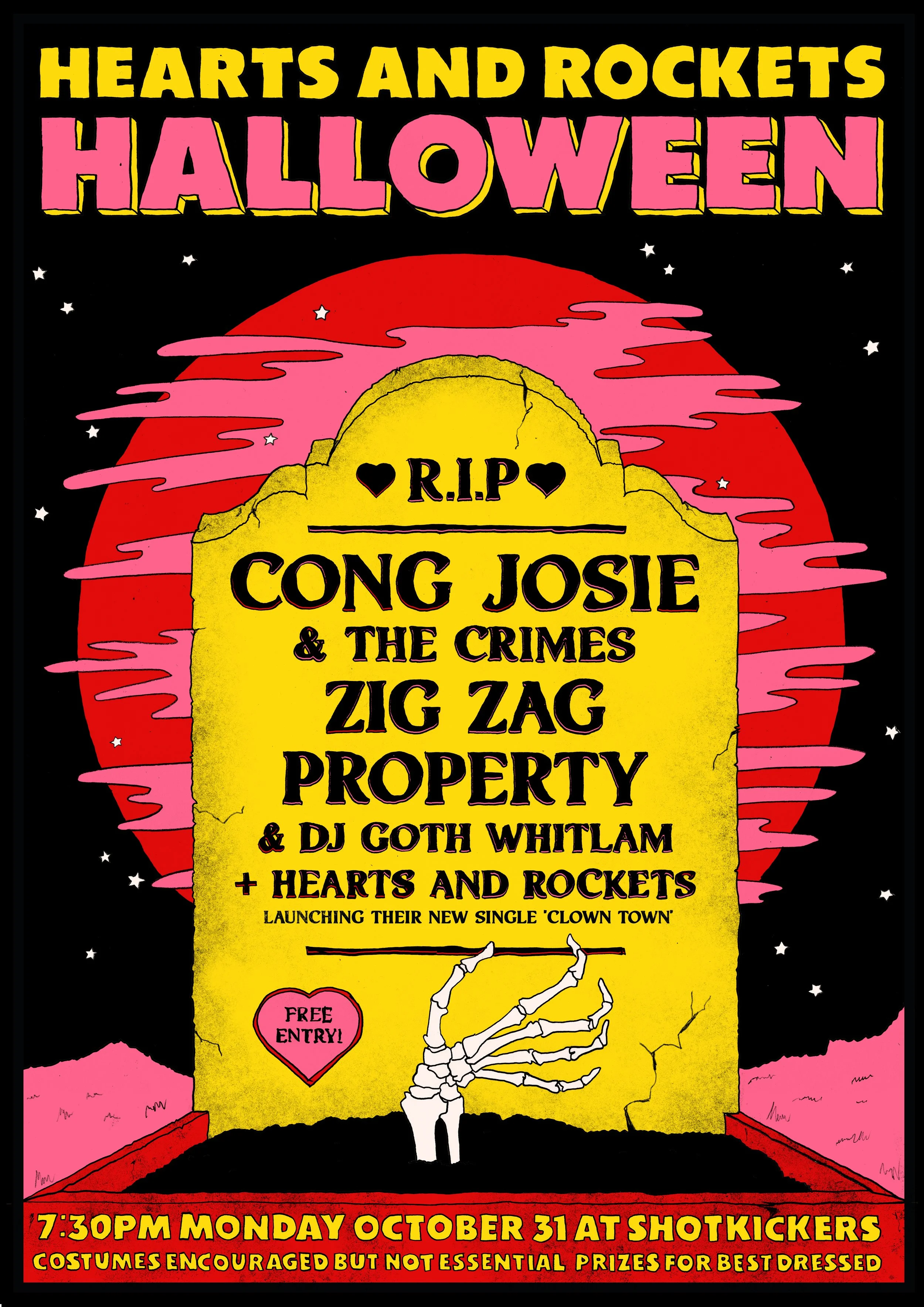 Hearts &amp; Rockets Halloween