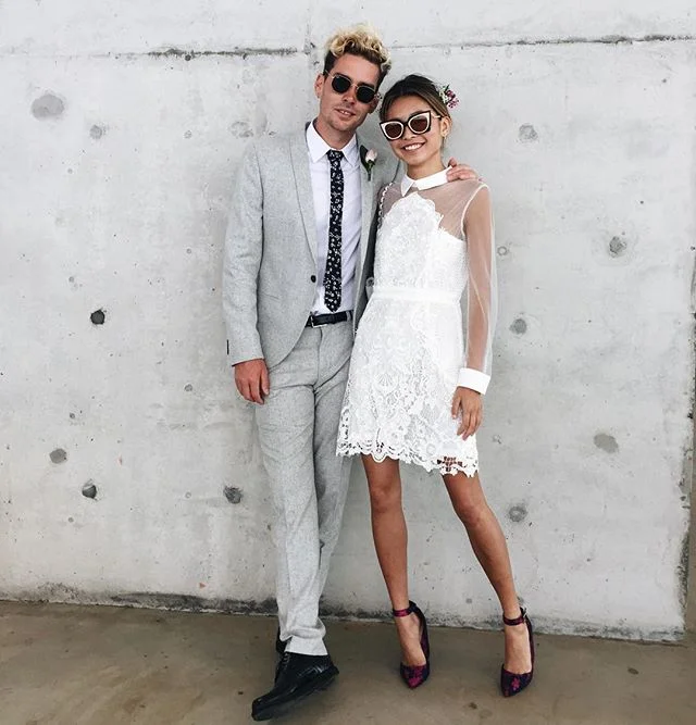 Just a couple of dorks at the races ⚡️Thanks @ASOS_AU