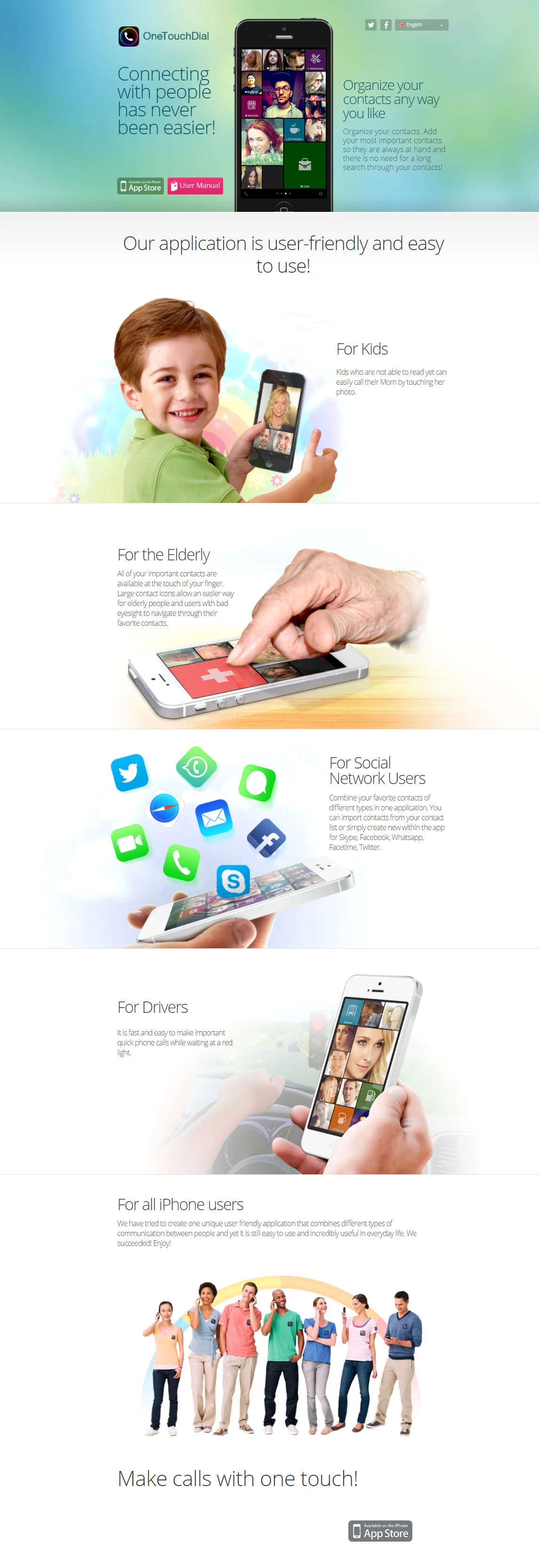 Application Promo Website