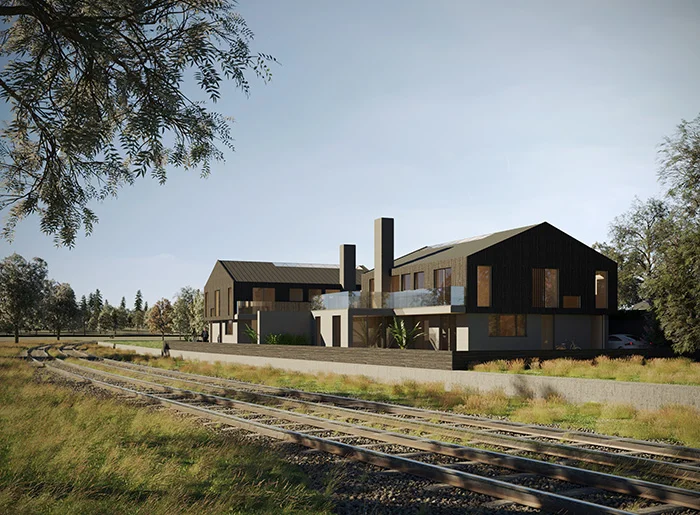 THE STATION HOUSES