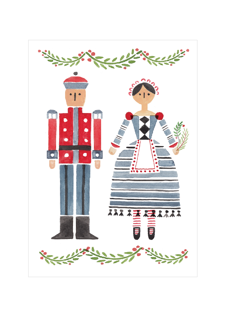 Nutcracker-christmas-card-gc033-greetings-bow-arrow-press-illustration.png