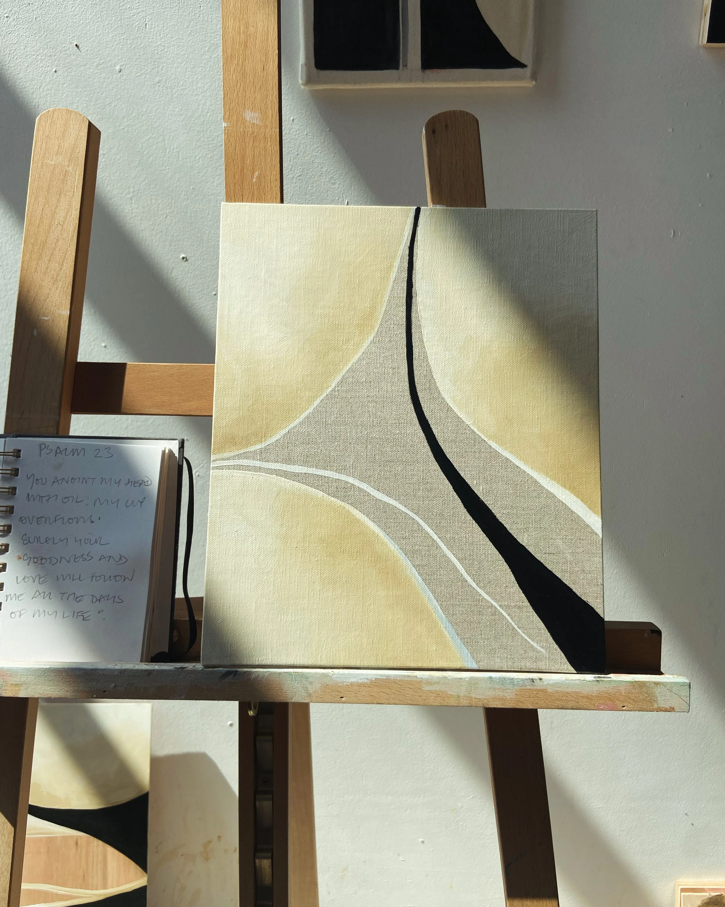 You anoint my head on easel.jpeg