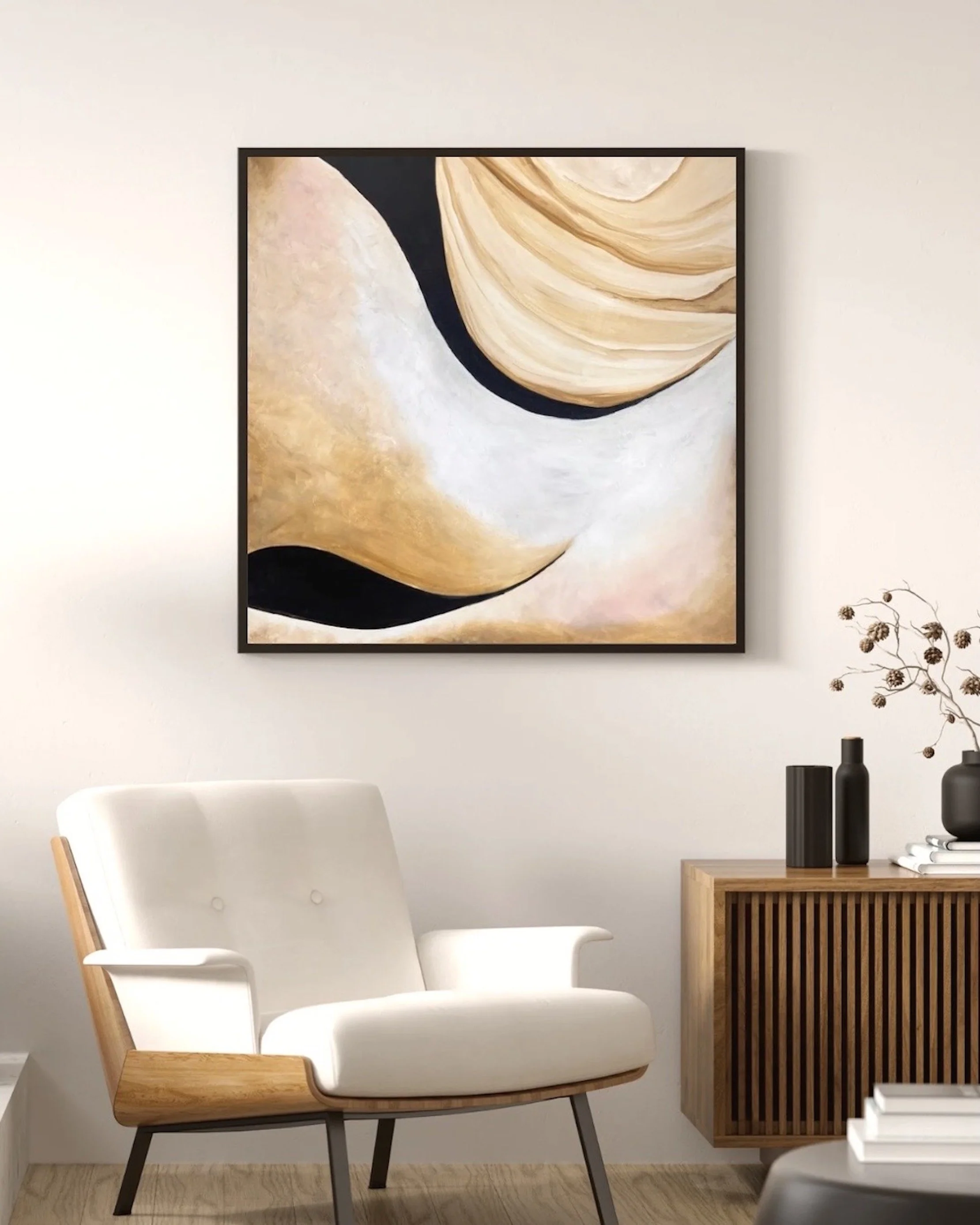 'The Space Between Us' Original Oil Painting