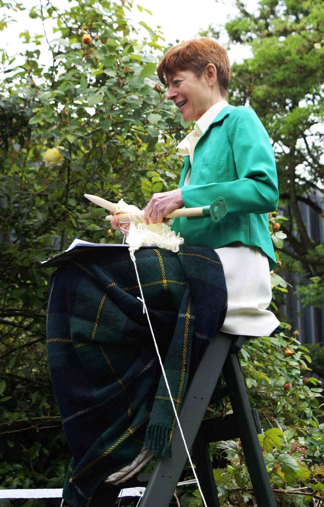 Rachel Gomme as a Wimbledon umpire.jpg
