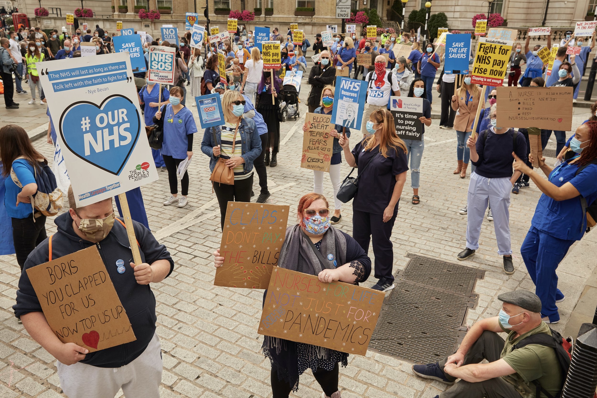  NHS Protests - Getty Images 