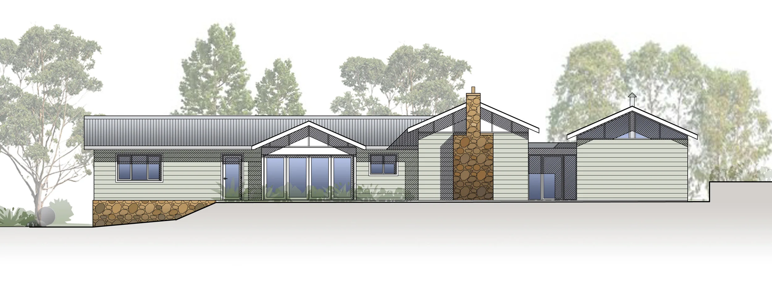Front Elevation - Detailed Design