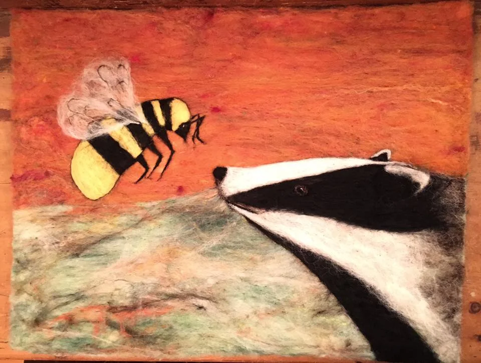 Bee & Badger wedding commission