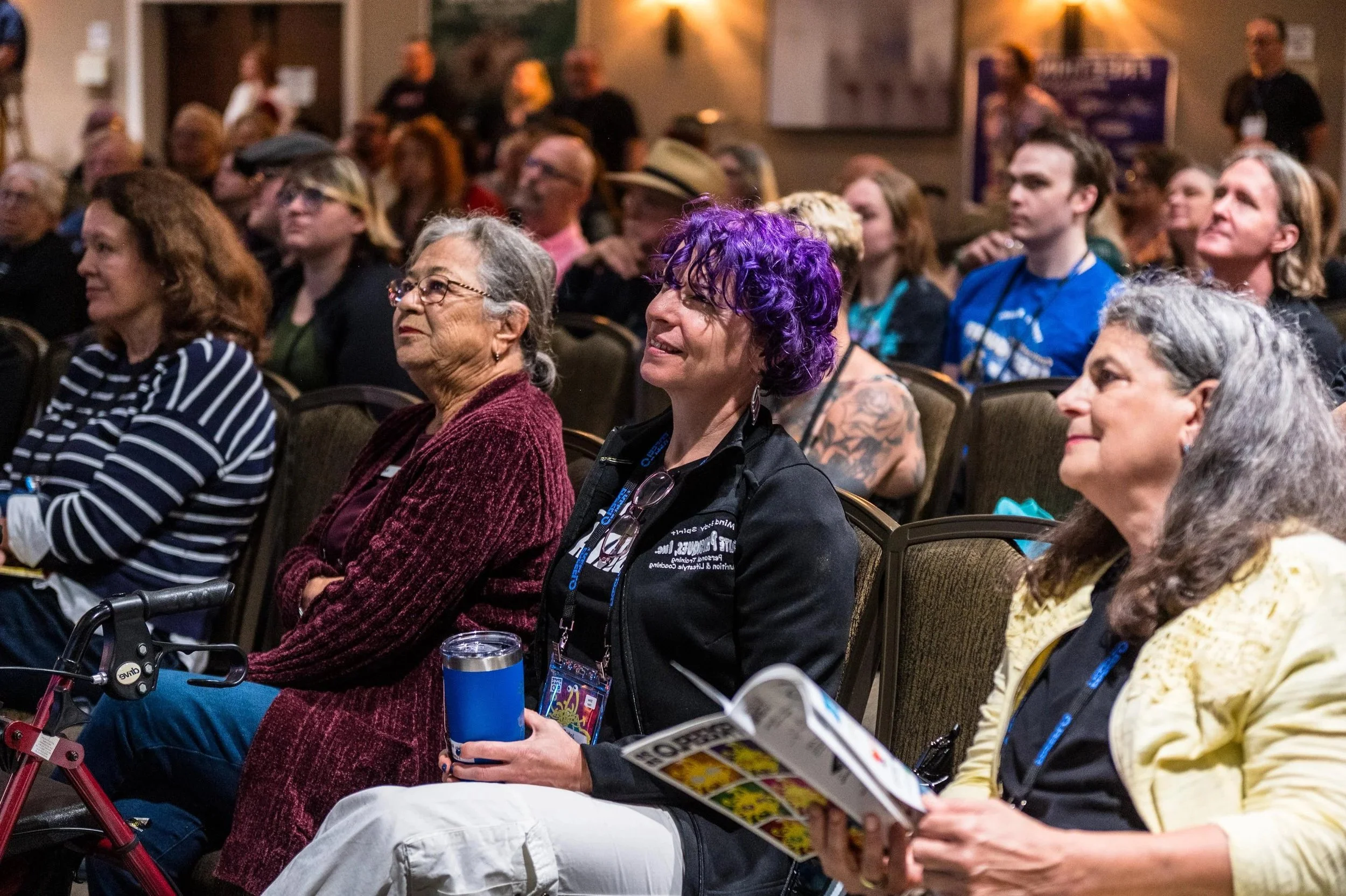 Attendees at the FREEFLO Florida Freethought Conference near Orlando