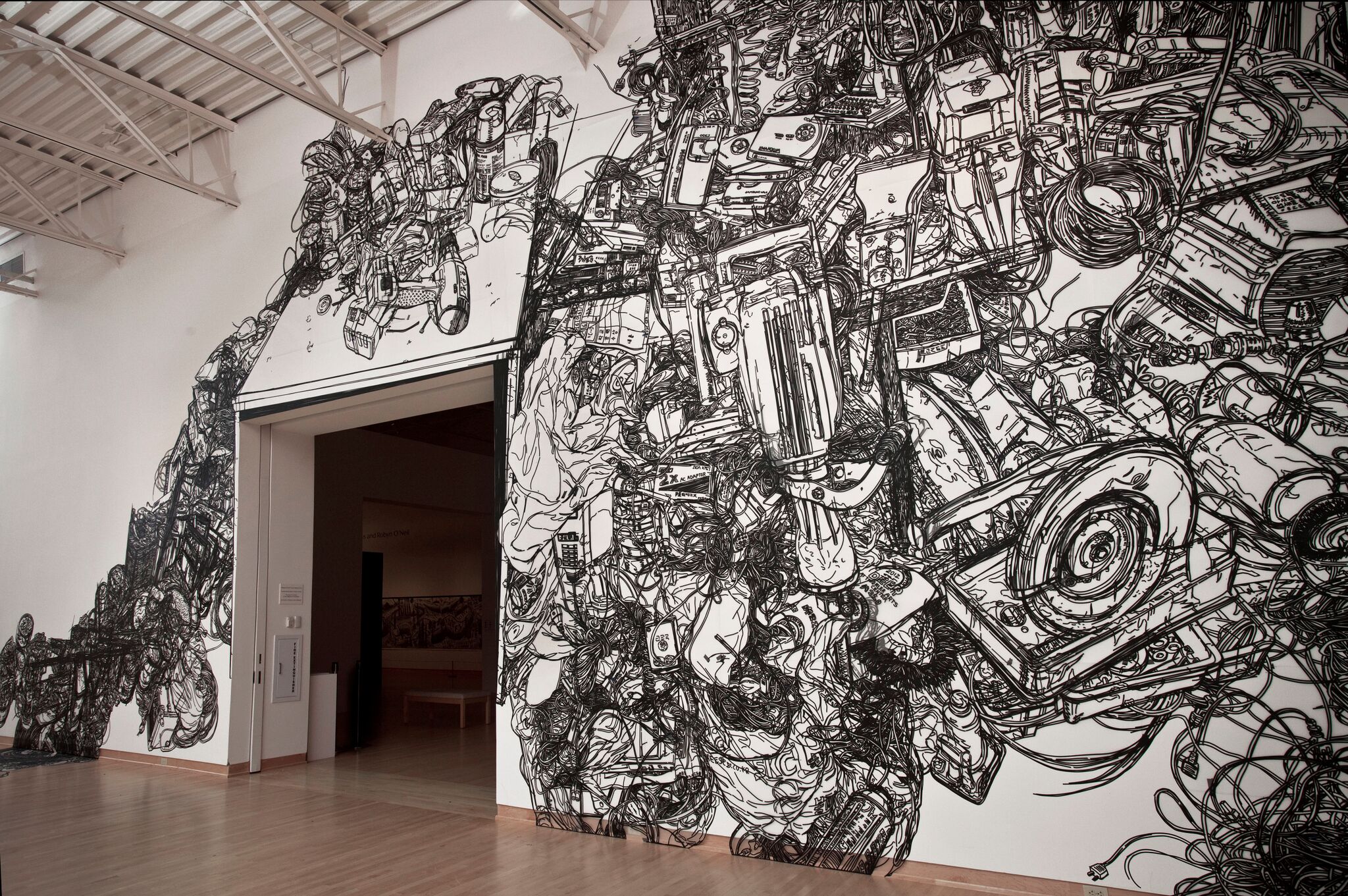 HeeseopYoon_Still lite 12_2012_Black masking tape on Mylar_24'x48'.jpg