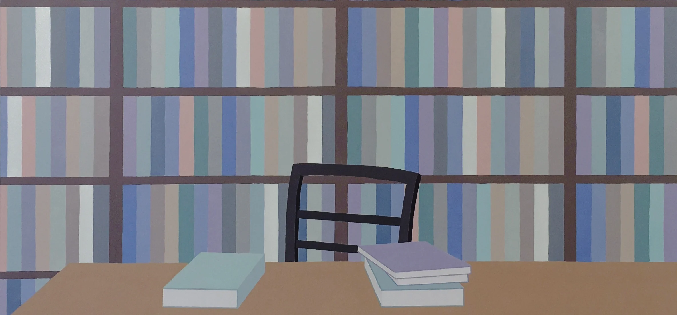 Schweger, Zsofia-Library 3-2017-acrylic on canvas-51x59in-130x150cm.jpg