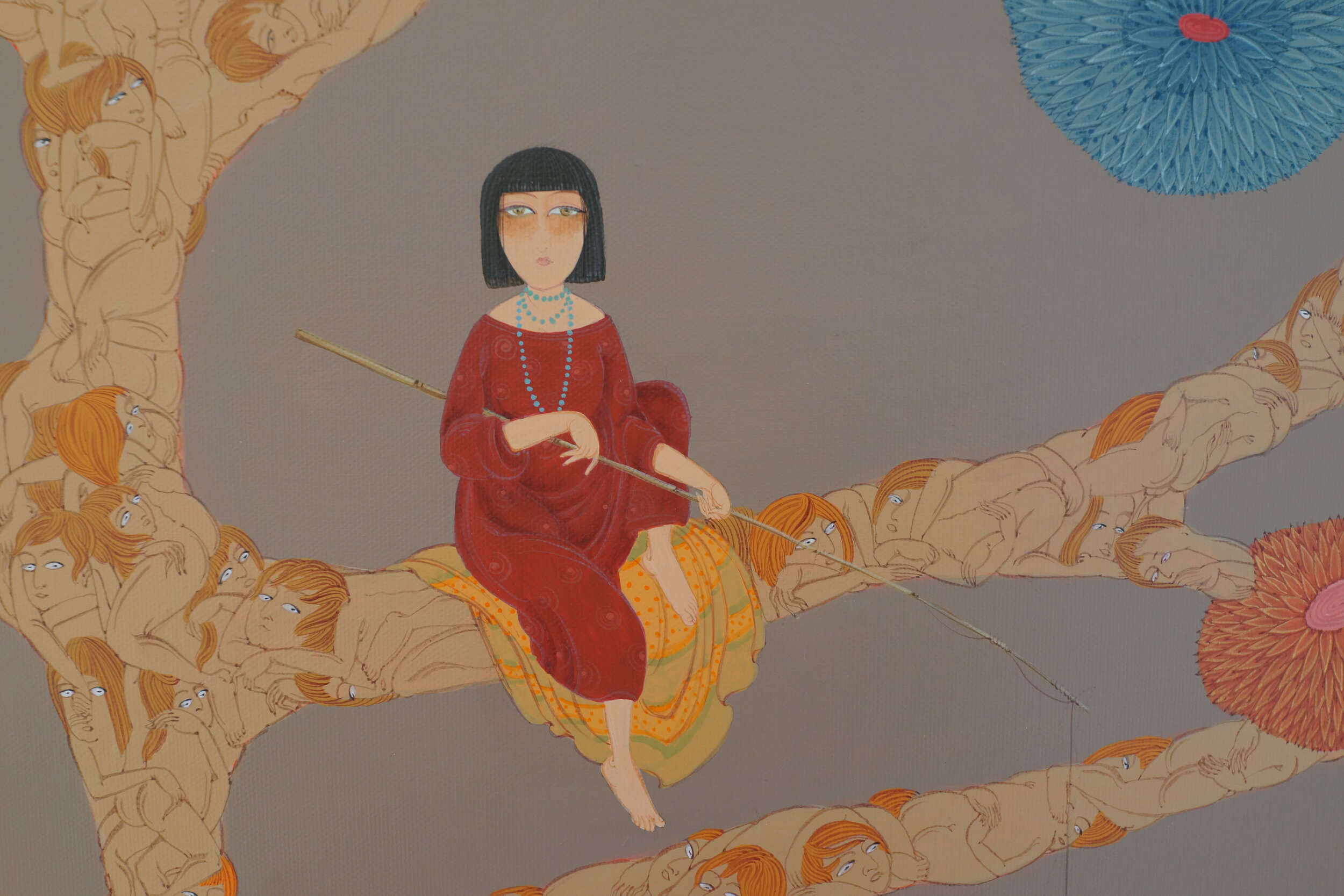 Mongol Zurag: The Art of Uurintuya Dagvasambuu and Baasanjav 