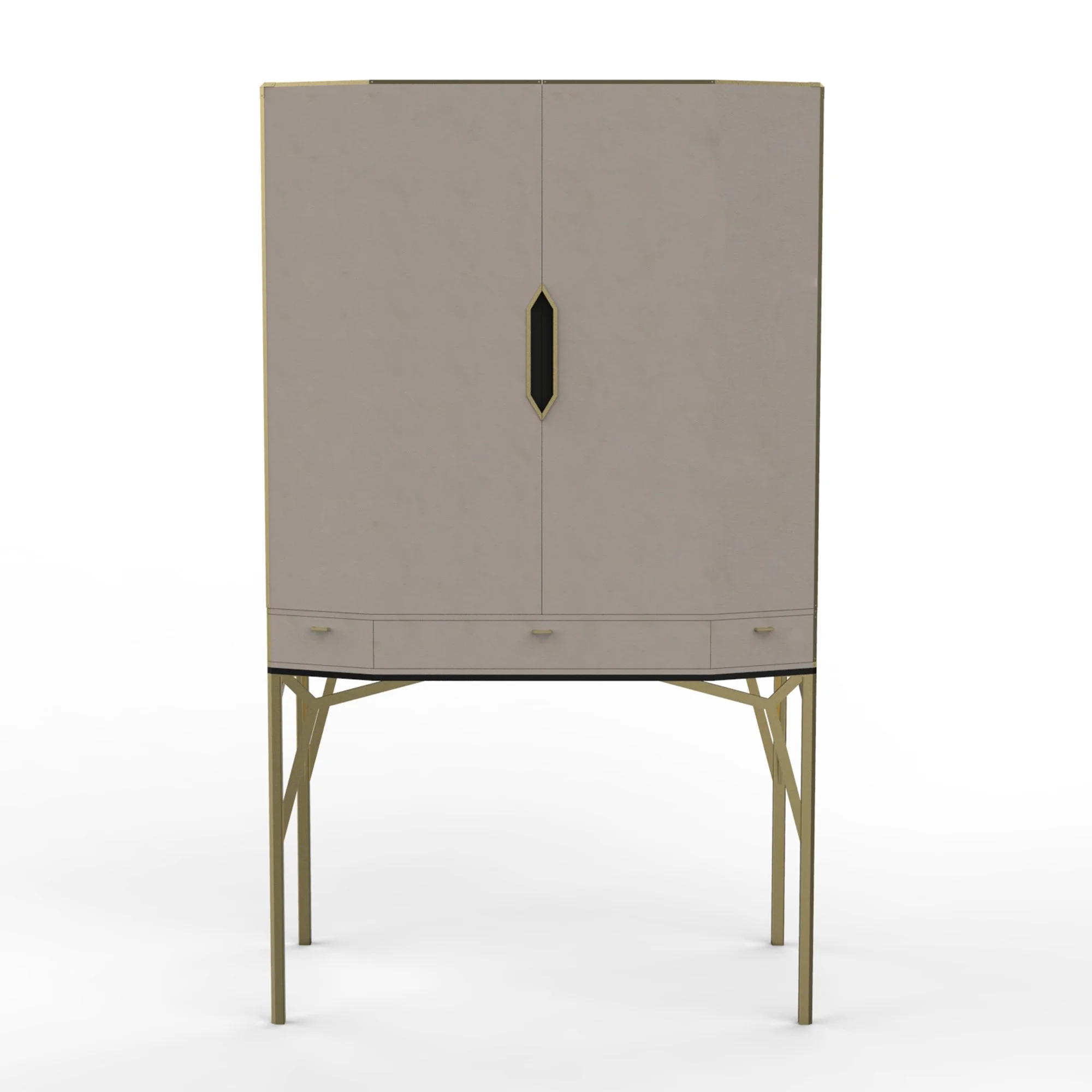 Étude de Cabinet Bar T.T.Trunks, mobilier bar