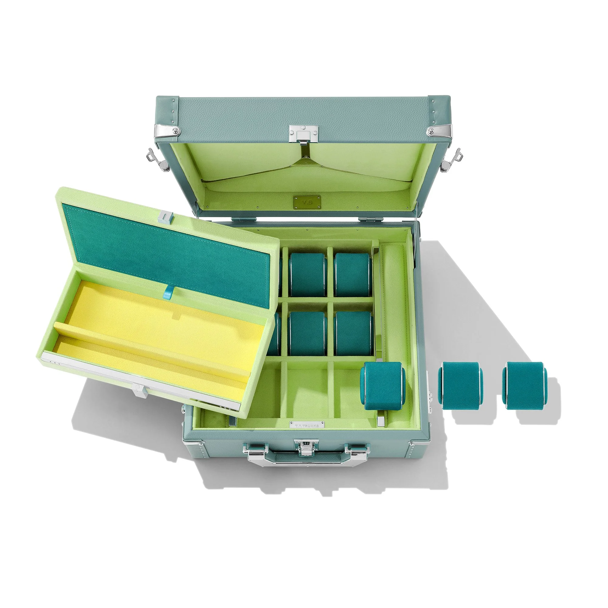 Malle T16 Mademoiselle Watch, coloris Miami / T16 Mademoiselle Watch trunk, Miami colourway