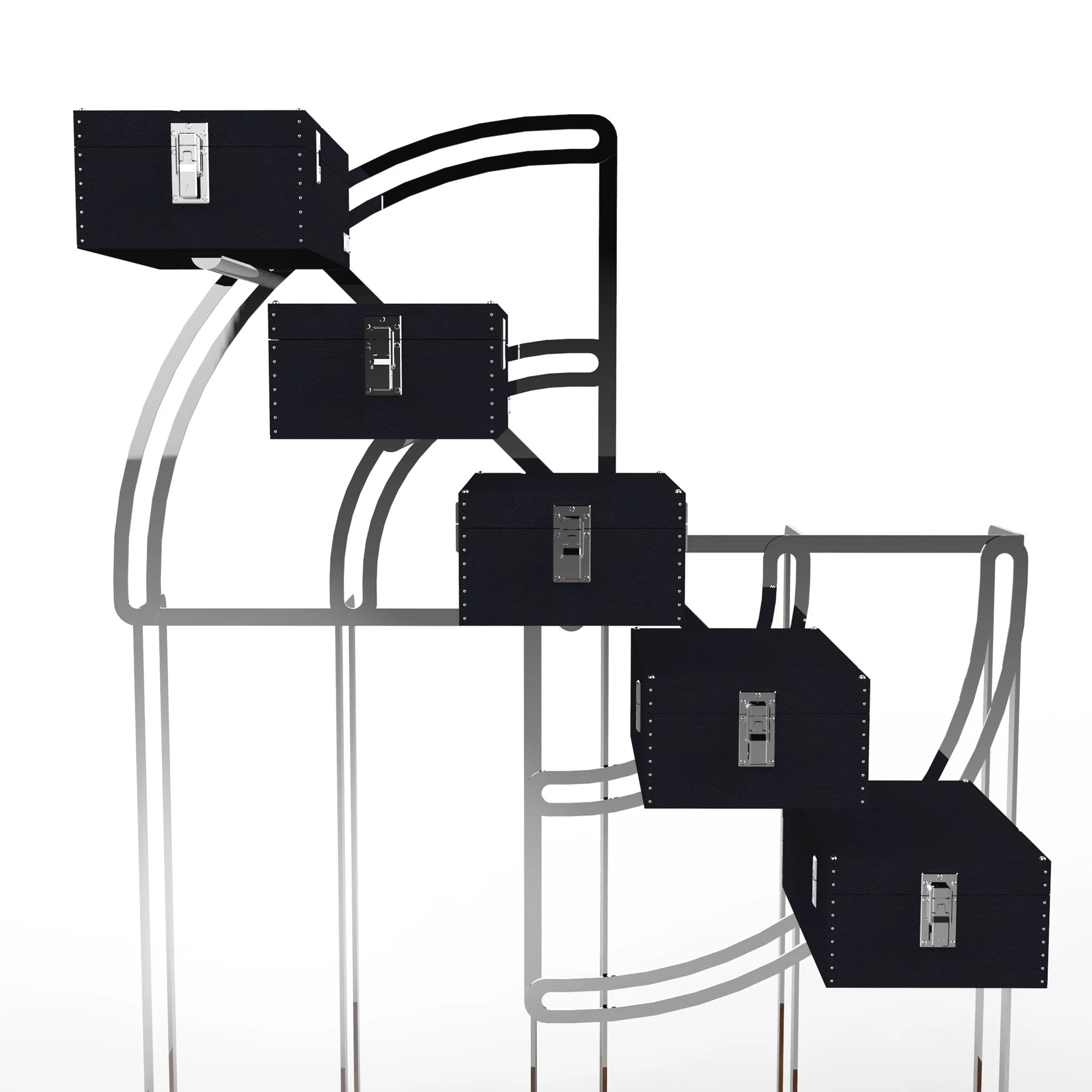 The Pendulum, pièce de mobilier T.T.Trunks / The Pendulum, T.T.Trunks furniture piece