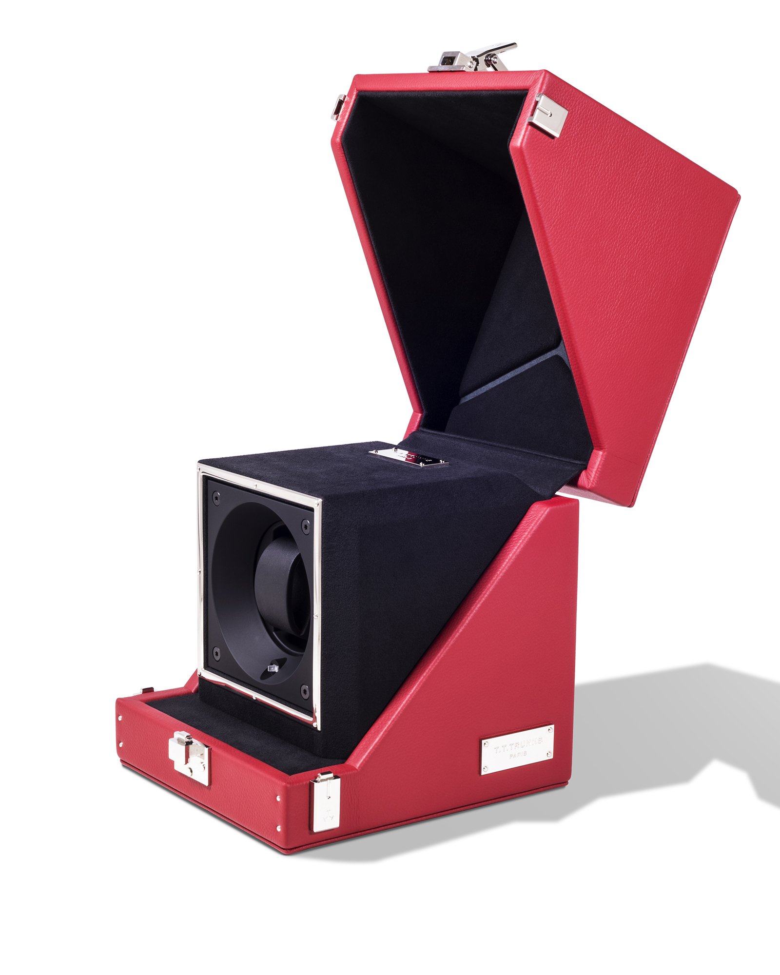 Coffret horloger T1 Watch T.T.Trunks, écrin géométrique