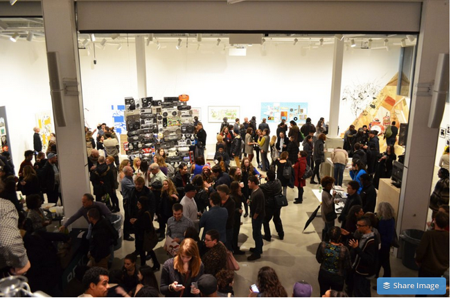 Photo: Opening at BRIC Arts Media House