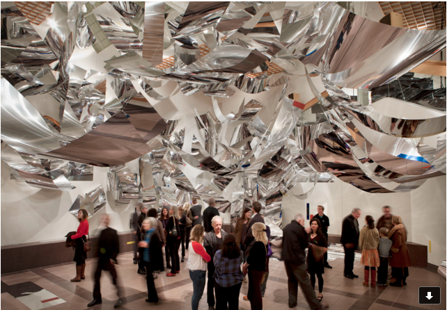 "Windows" at the Tweed Museum of Art, Duluth, MN, 2015 Photo credit: Christopher Gallo Photography
