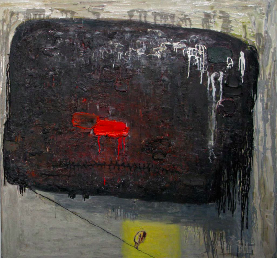 Hard Choice 60x64 in. Oil on Wood 2010