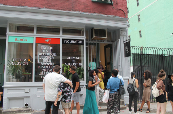 Black Art Incubator at Recess. Photo courtesy of Recess.