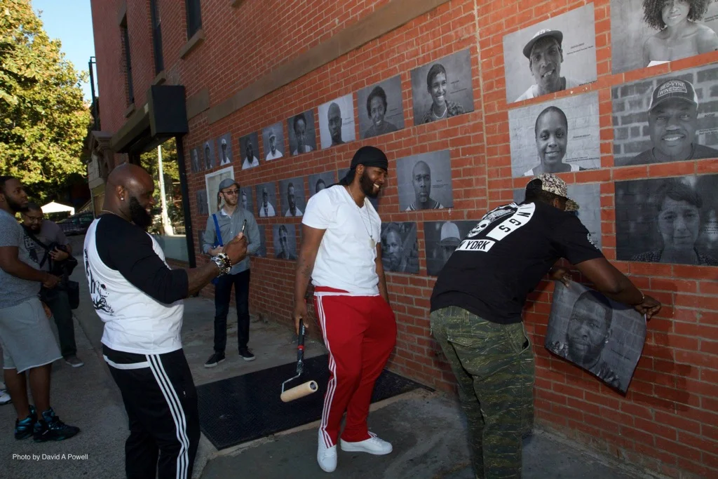 Griot In the Stuy Project By Rasu Jilani, photography by Kwesi Abbensetts In Photo: Bedstuy Community