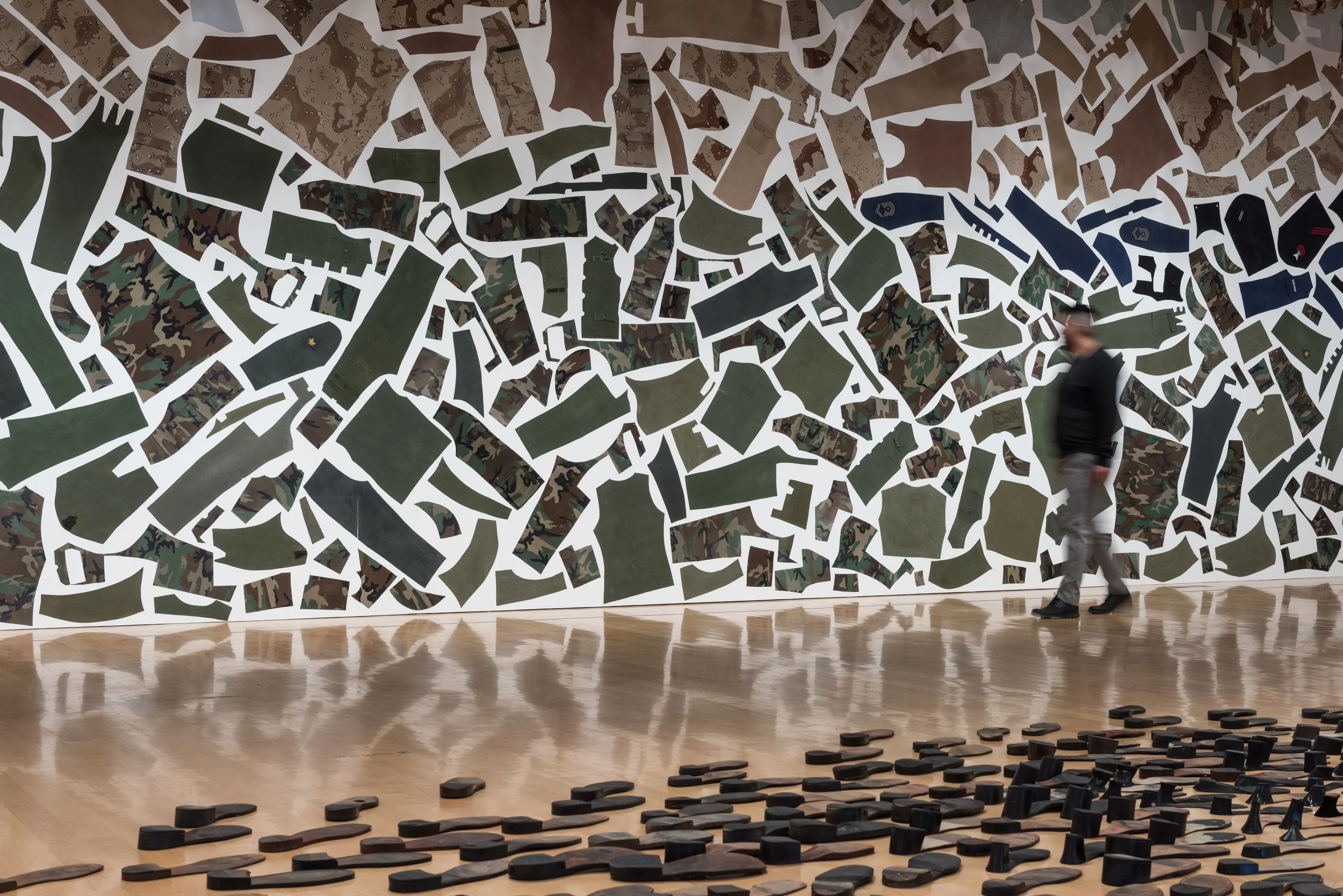 Installation view of the exhibition, Jean Shin: Collections. Image courtesy of Philadelphia Museum of Art, 2018. Photo by Joseph Hu.