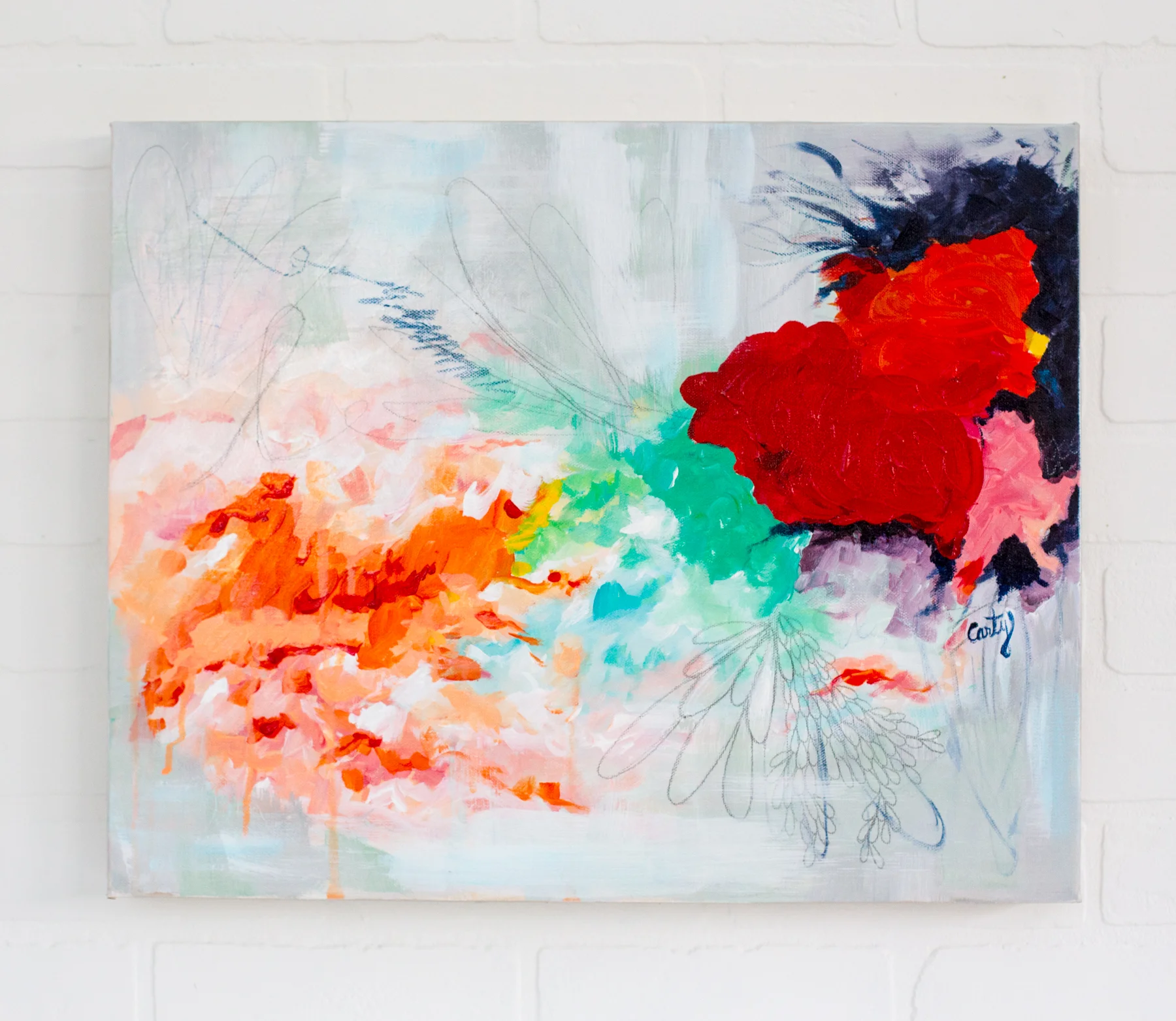 Contemporary Abstract Art by Megan Carty