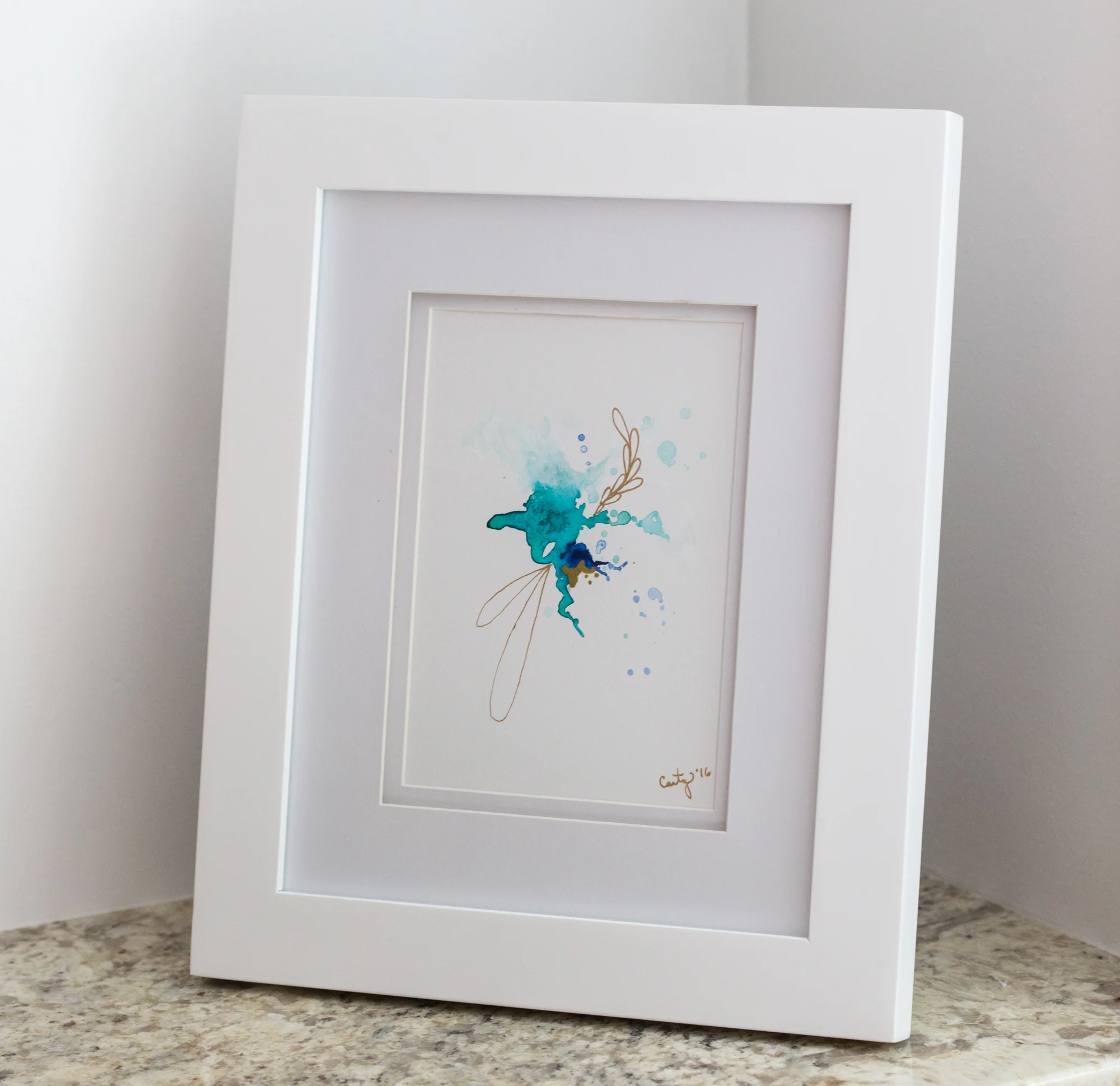 meditation painting by Megan Carty