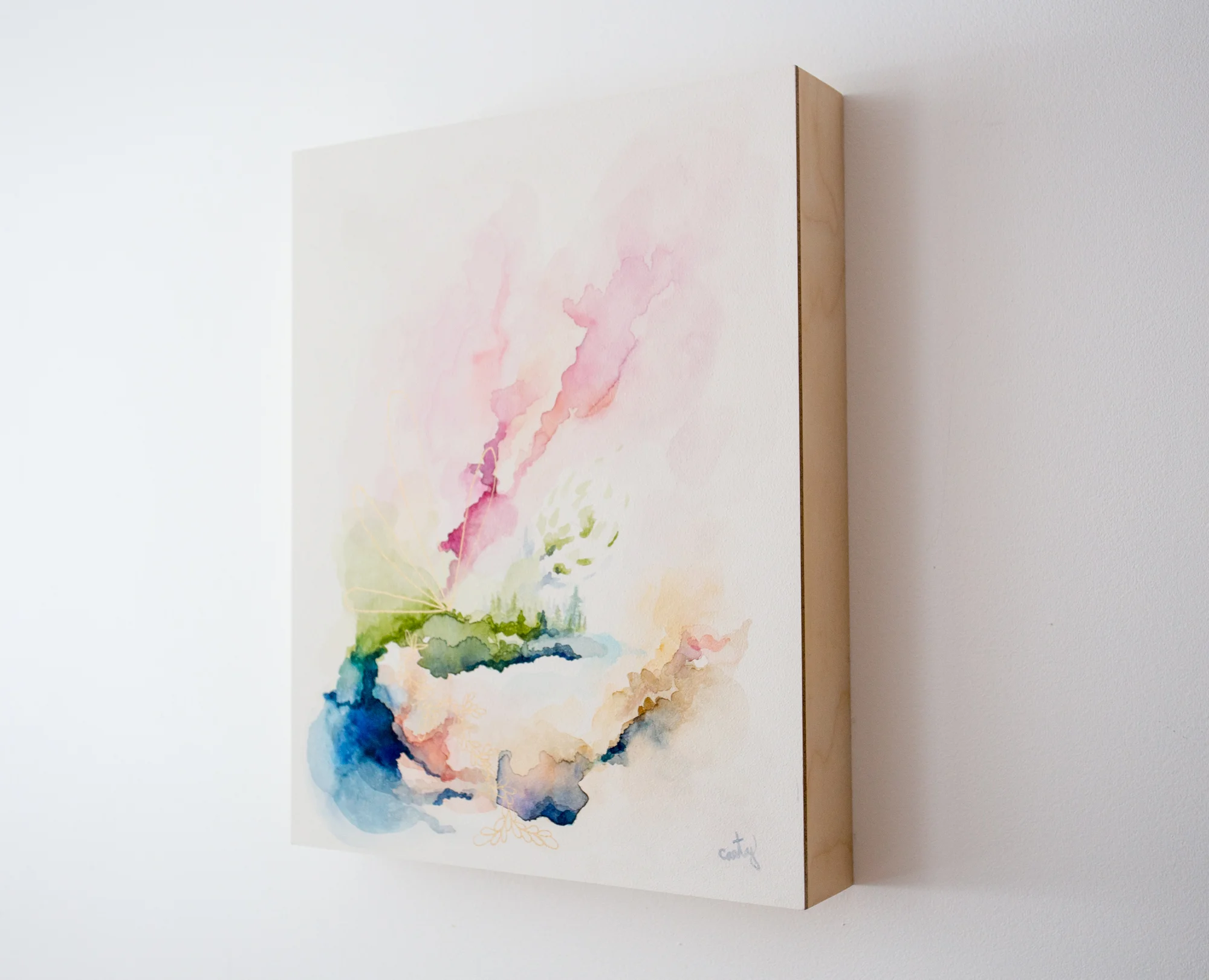 Zen Painting by Megan Carty