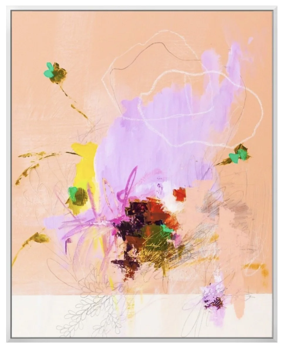 Twenty-Five Selfies and a Stiff Drink, Wild Abstract Art Print