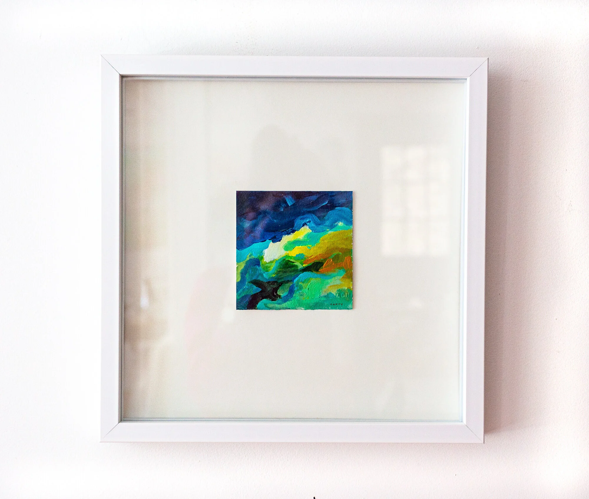 abstract painting by artist Megan Carty