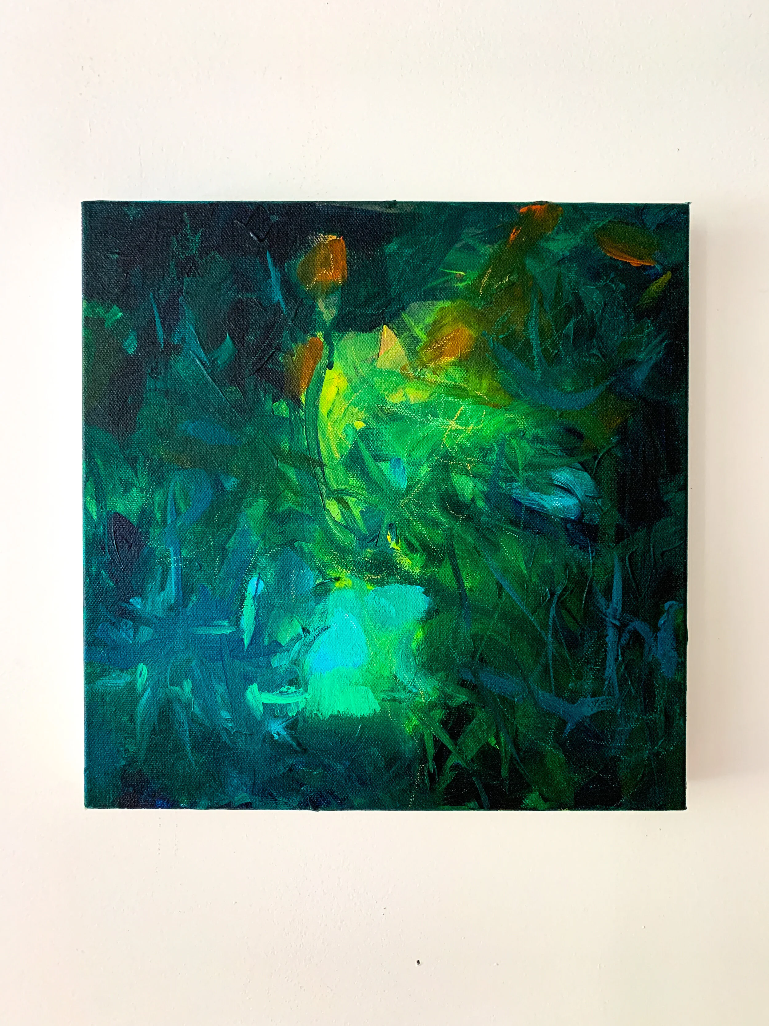 abstract landscape painting by New England Artist Megan Carty for NAACP