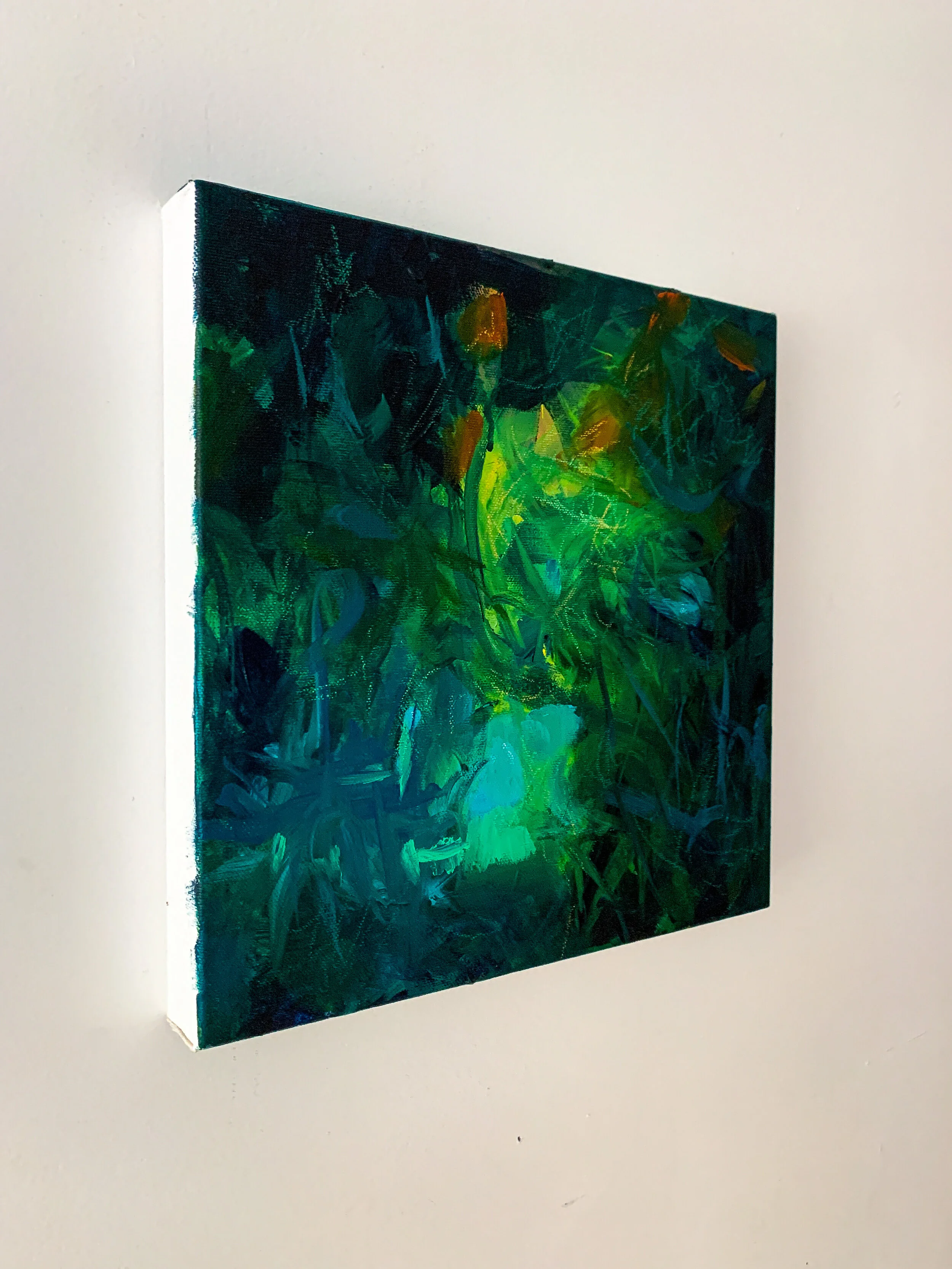 abstract landscape painting by New England Artist Megan Carty for NAACP