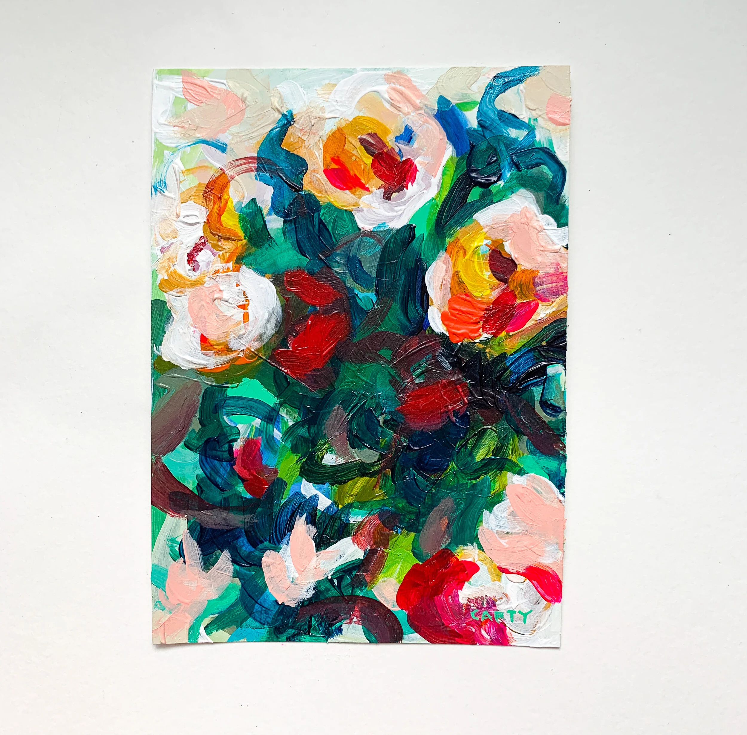 modern floral paintings