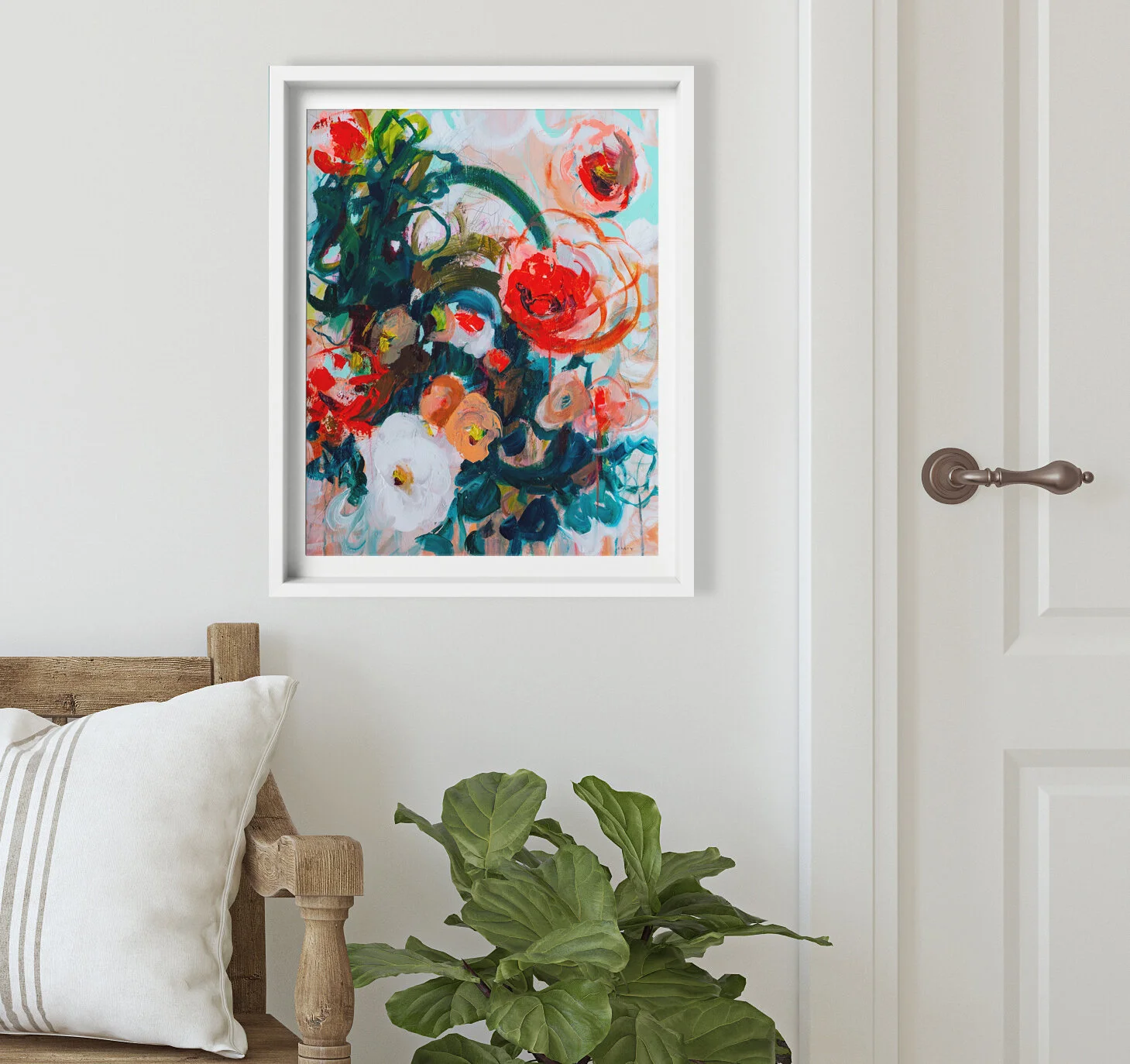 Floral Fine Art Print by Boston Artist Megan Carty