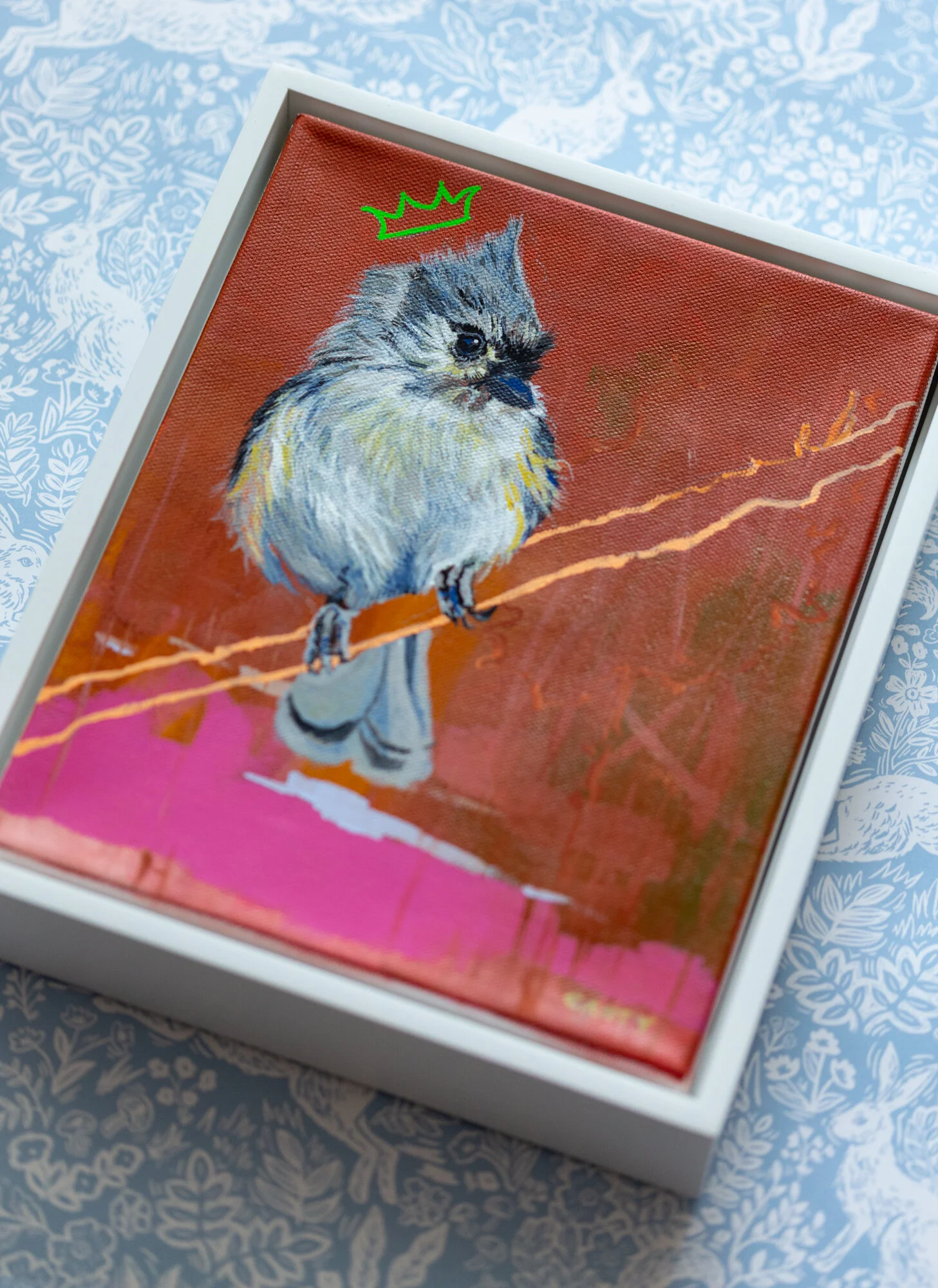 cute bird art by Megan Carty