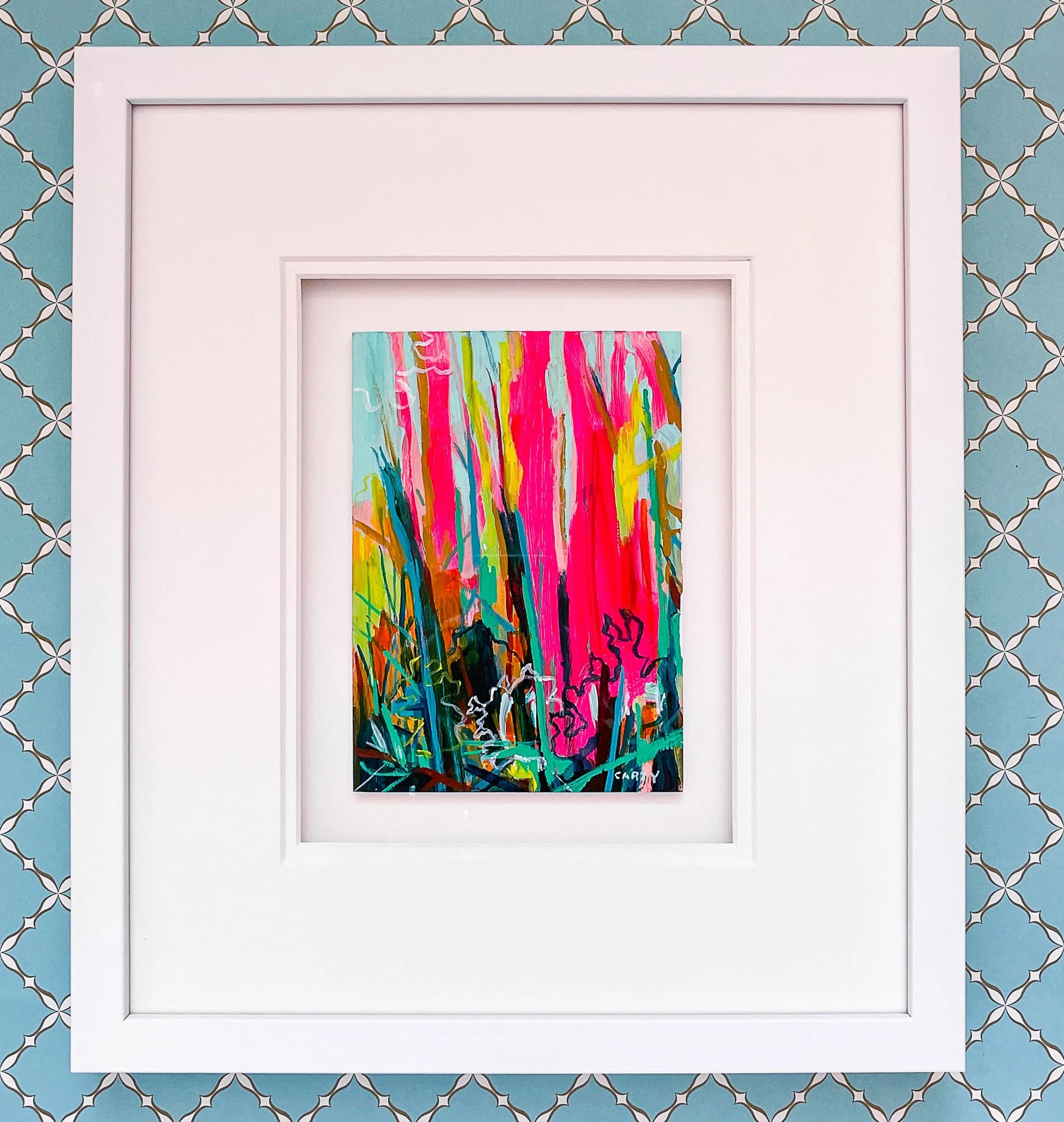 contemporary abstract landscape painting by Megan Carty