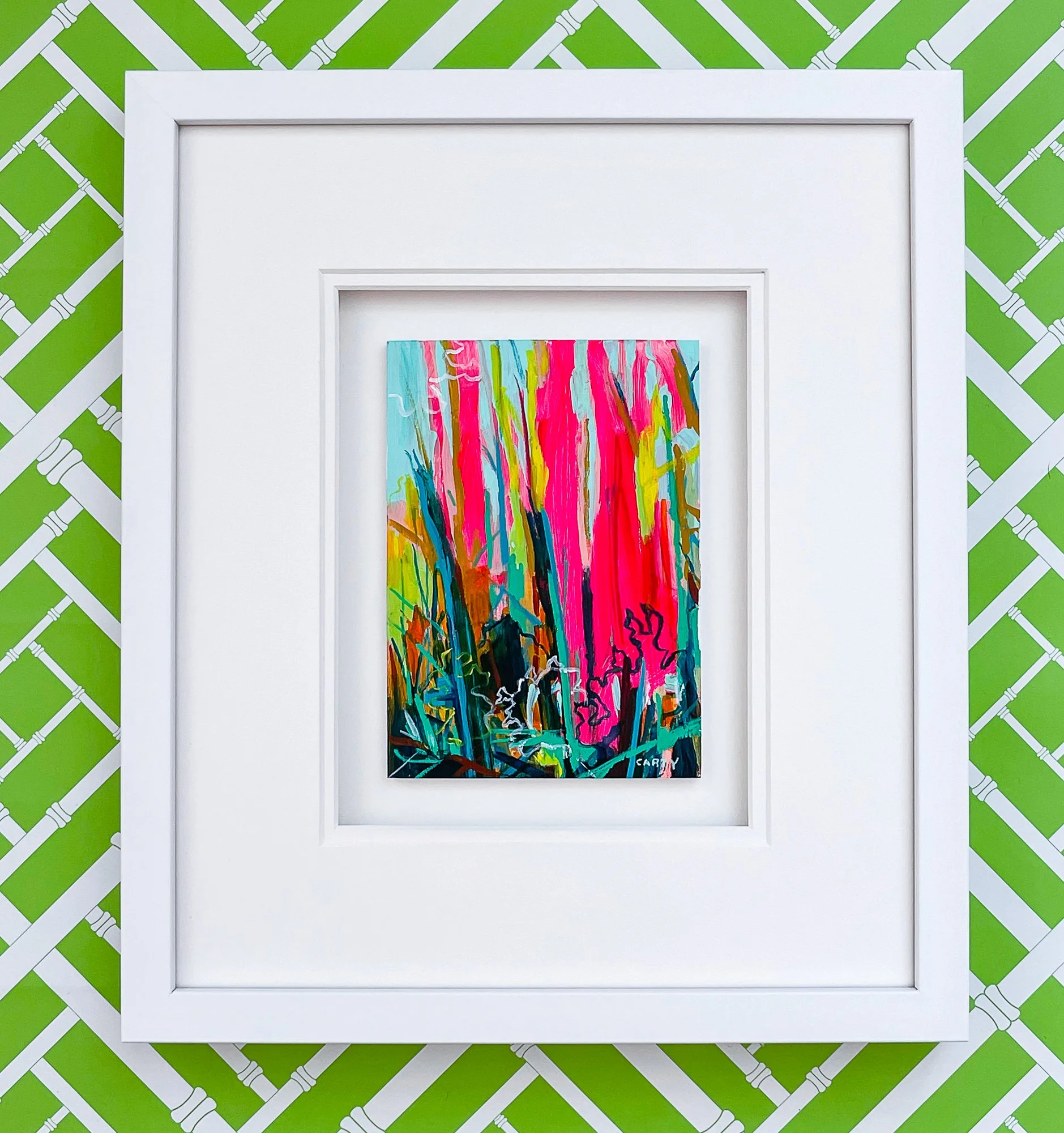 contemporary abstract landscape painting by Megan Carty