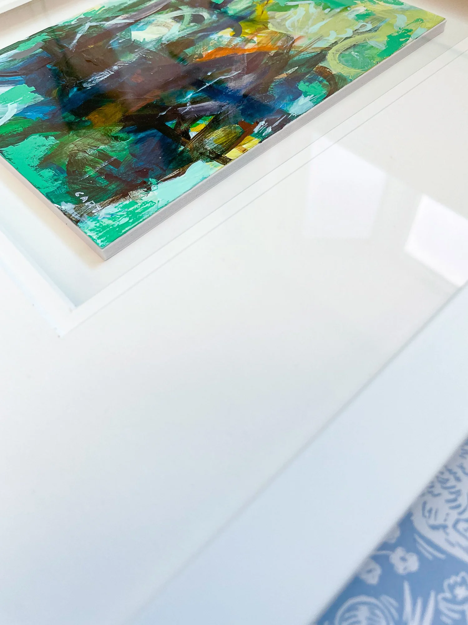 Contemporary abstract landscape painting by Megan Carty