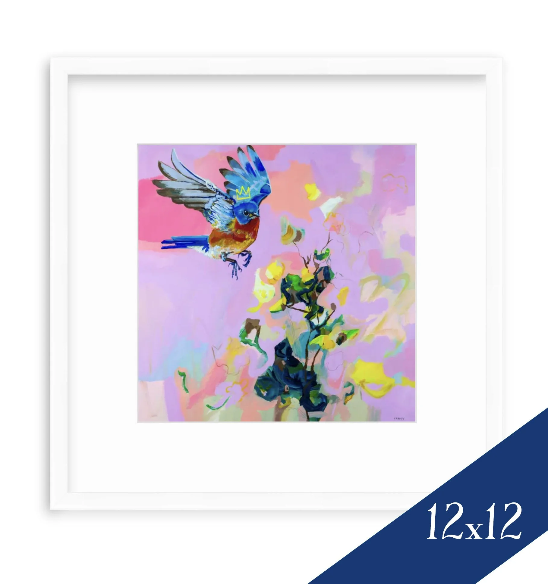 bluebird fine art print by megan carty