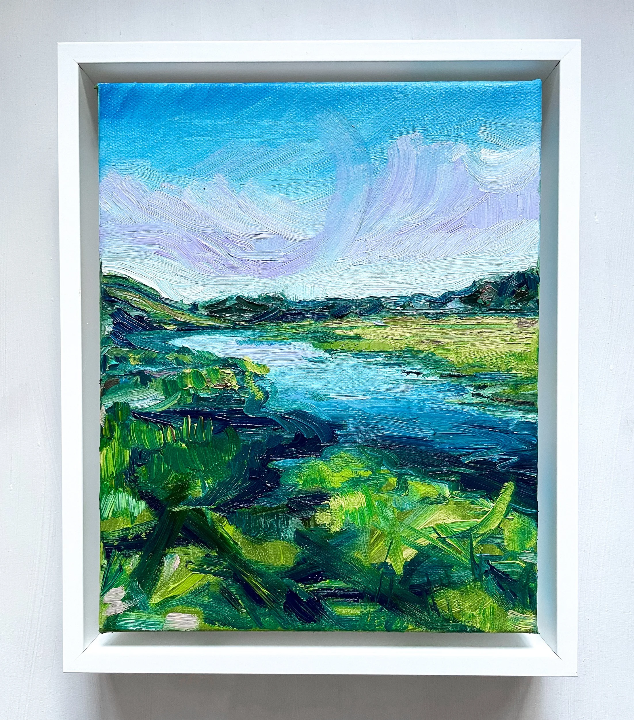 Cape Cod Marsh painting by Megan Carty