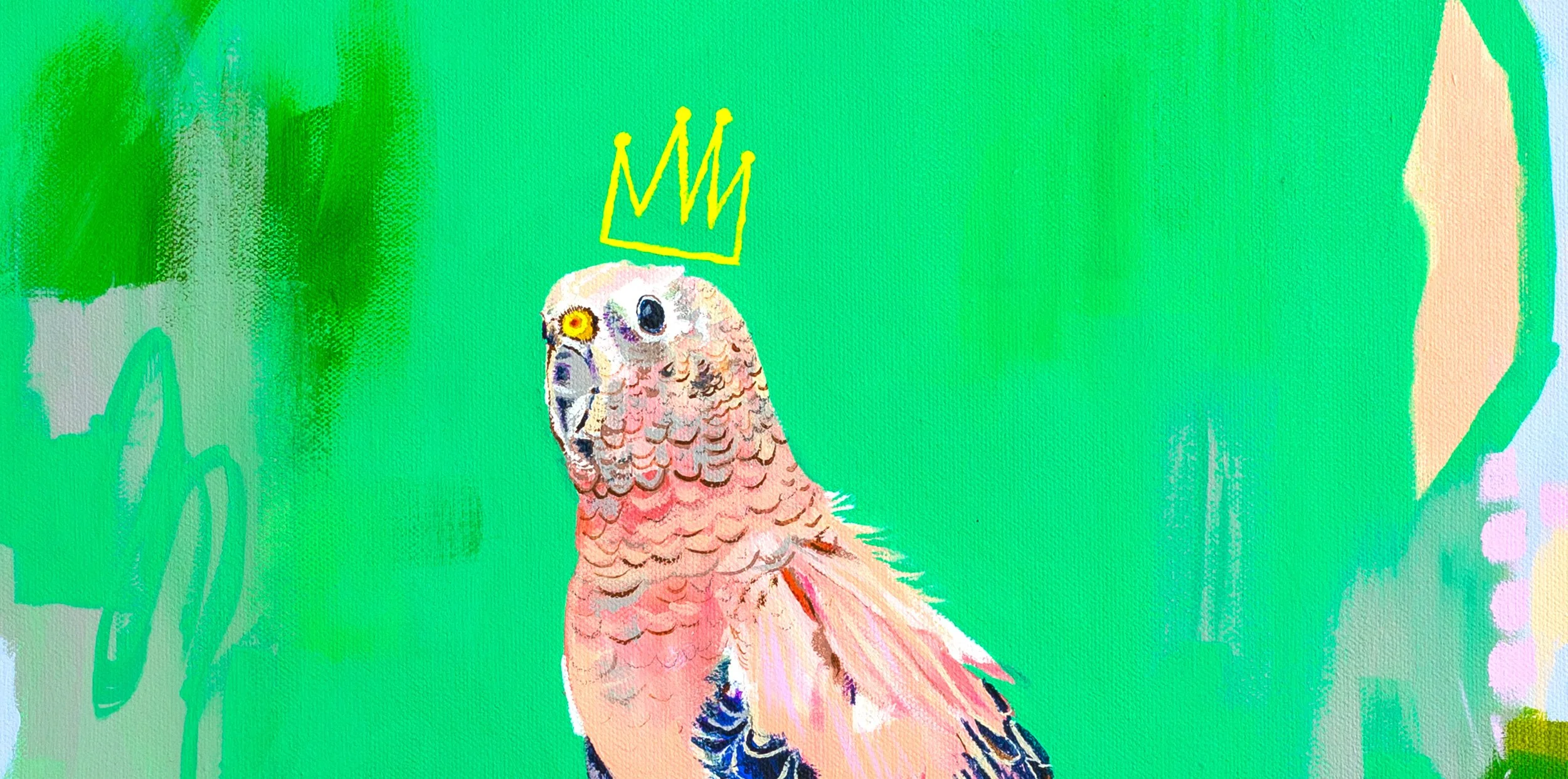 Miss Aroostook County, Preppy Palm Beach Vibes Fine Art Print