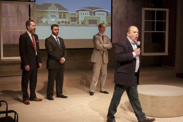 From left: Rom Barkhordar, Frank Sawa, Mark Ulrich, and Steve Silver