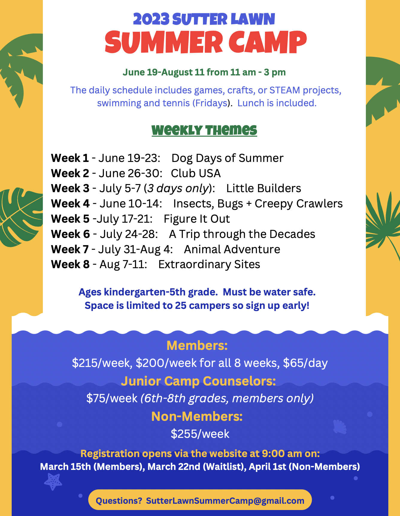 Camp — Sutter Lawn Tennis Club