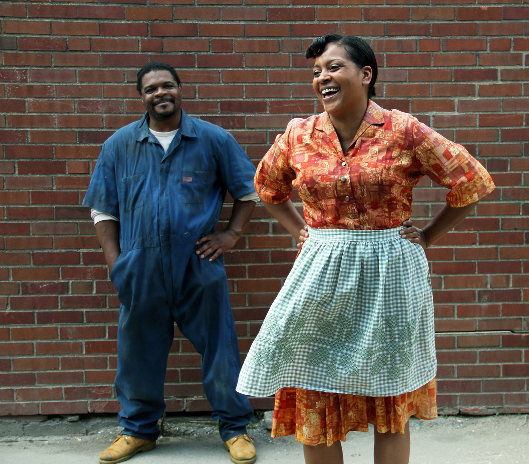 Tiffany Johnson and Aaron Smith in Fences-Des Moines Social Club 2014. Photo: Andrea Markowski